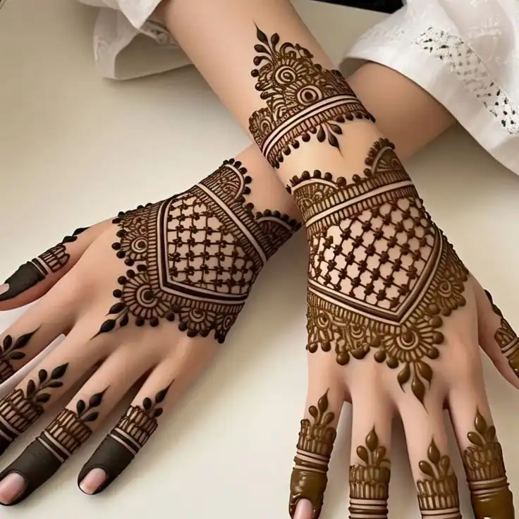 simple mehendi design